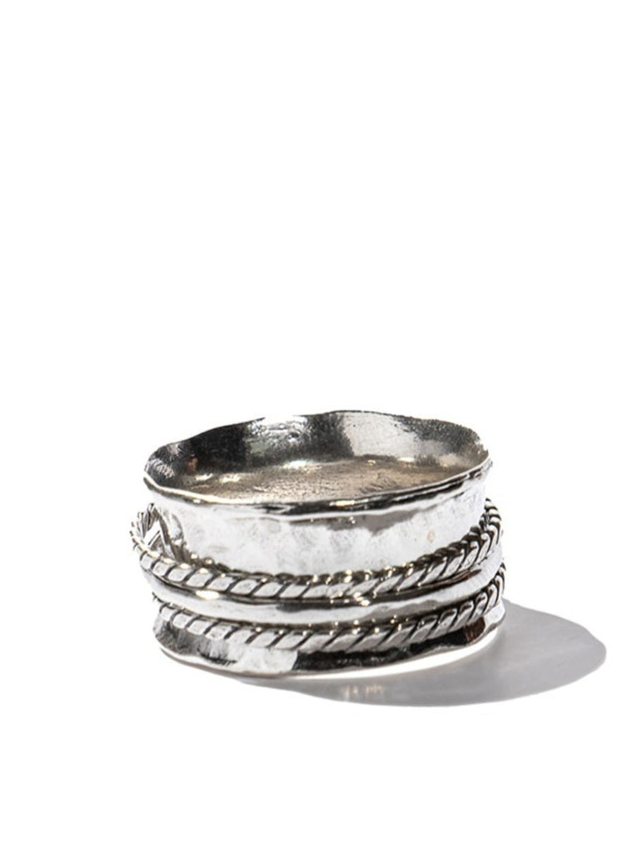 **COMING SOON (SIZE 10 ONLY)**Sterling Silver Spinner Ring