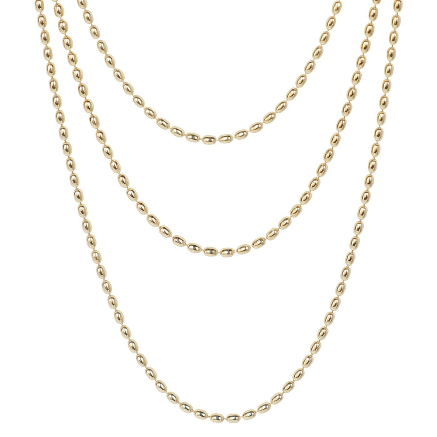 ***FINAL SALE***Gold Ball Chain Necklace