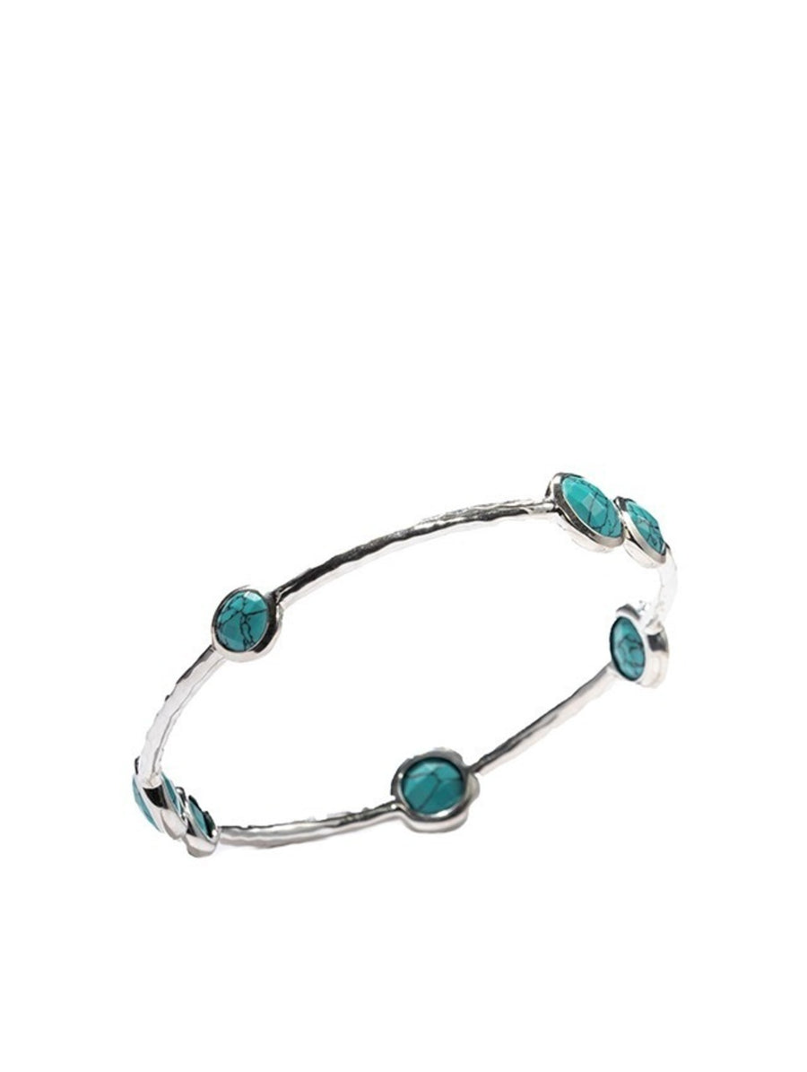 Turquoise & Sterling Silver Bangle