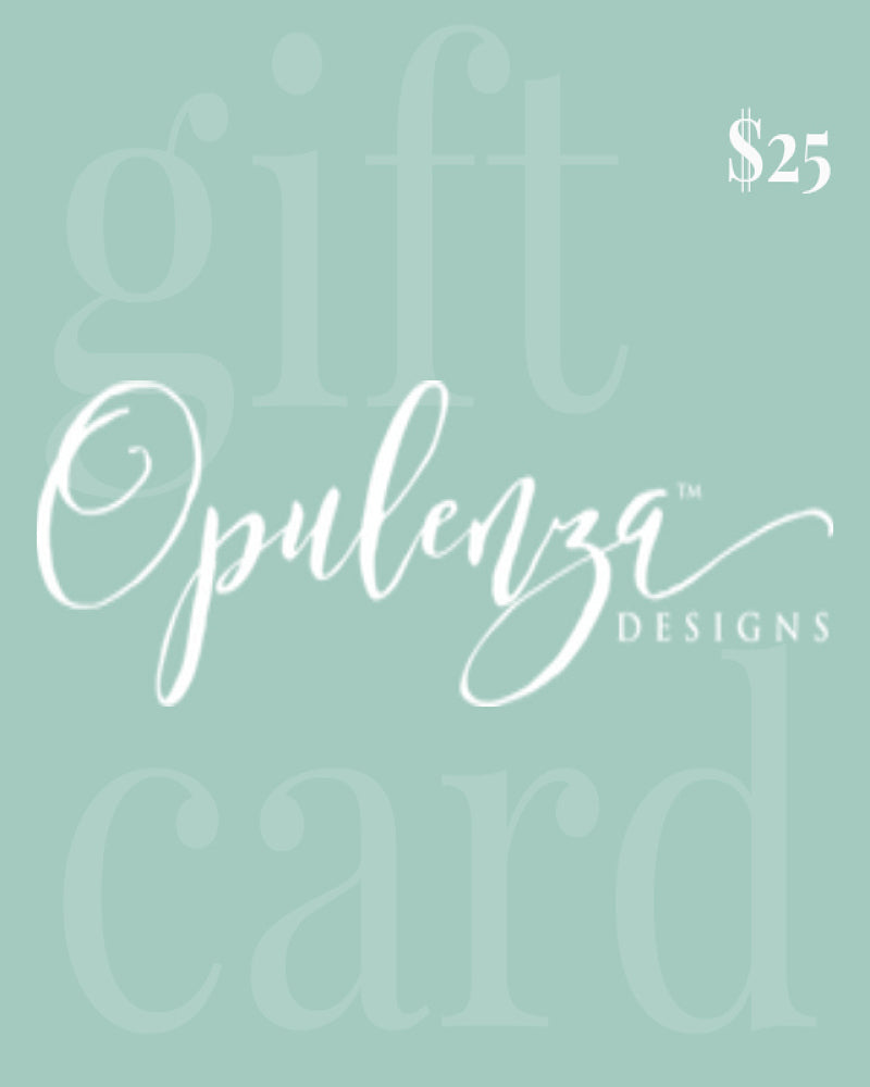 Opulenza Designs Jewelry Gift Card