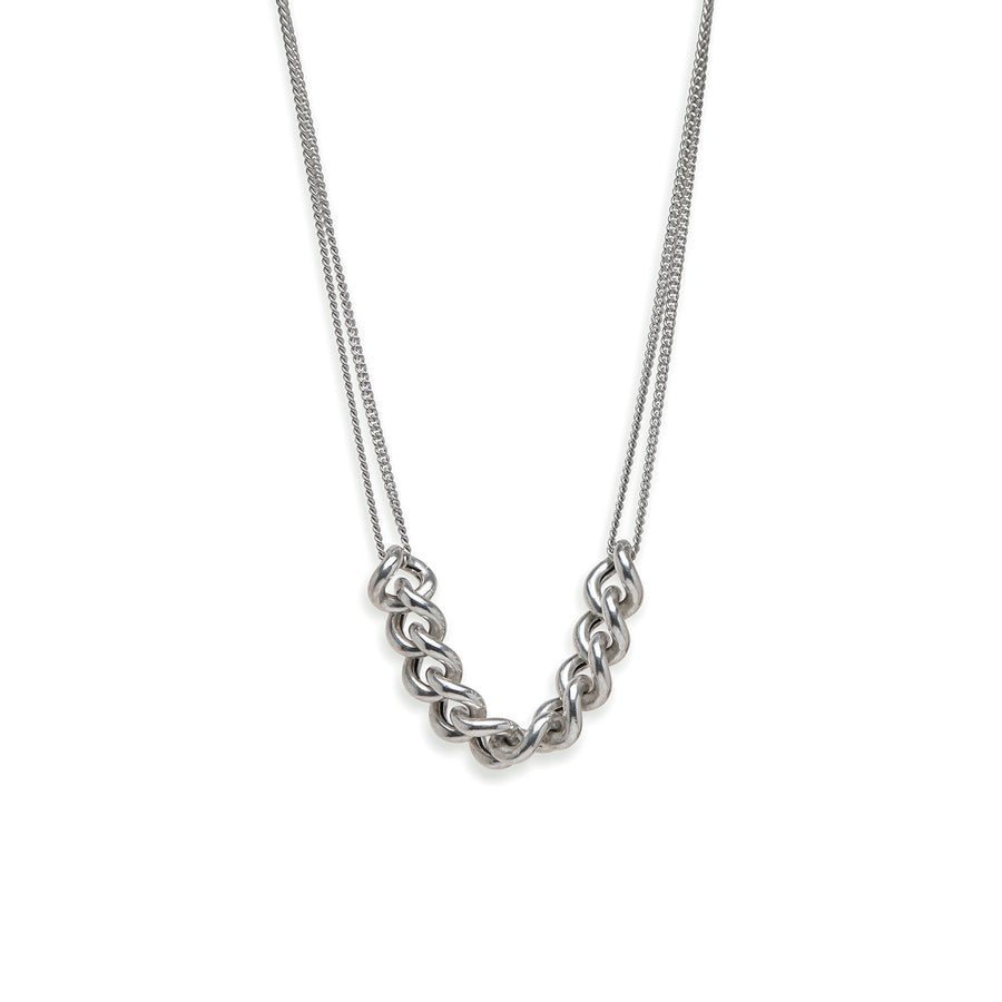 Sterling Silver Chain with Thick Links Necklace