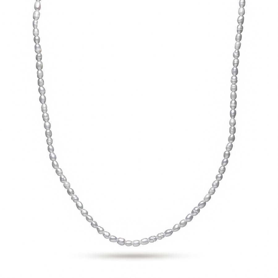 Single Strand Small Pearl Necklace